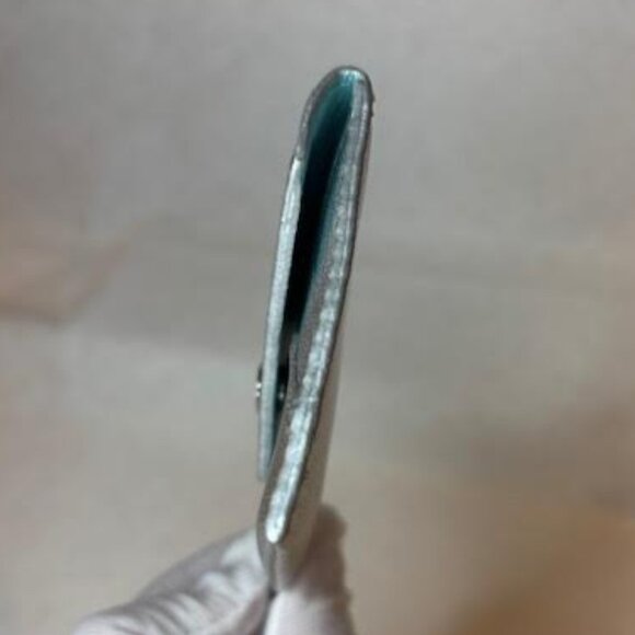 Tiffany & Co Leather Silver Card Holder - Picture 5 of 8